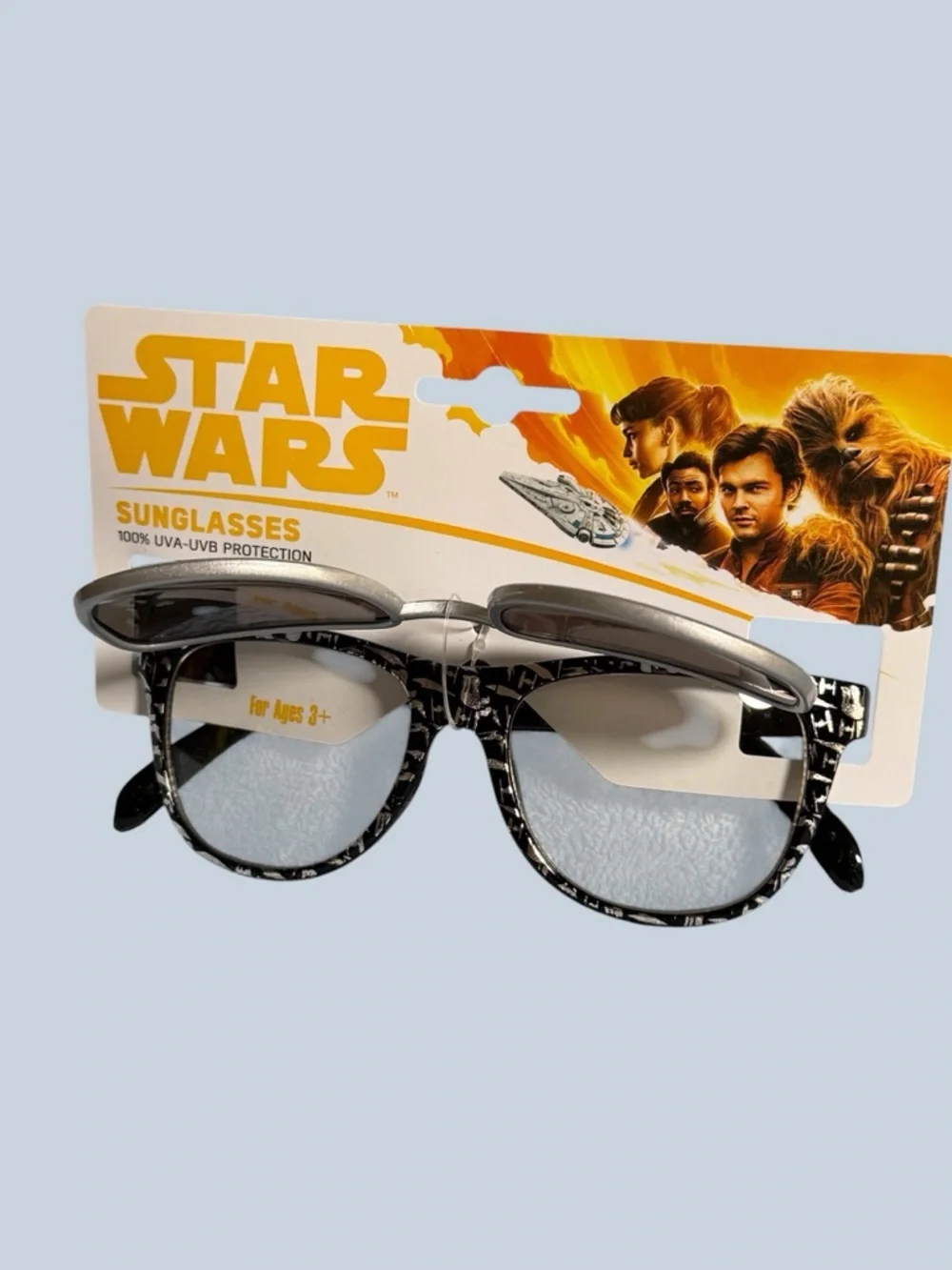 Star Wars Sunglasses - Black & Silver Flip-Up Lenses NIP